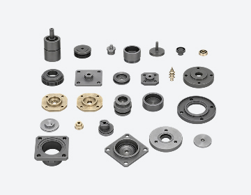 Machined aluminium components